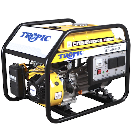 Tropic Petrol Generator 2800W, 208CC, 15L, 48kg TRG-2800AGL